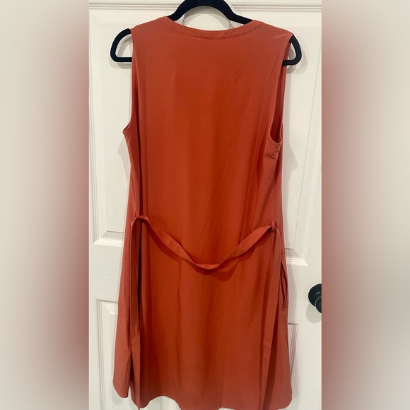 Royal Robbins Rust Sleeveless Midi Dress - Picture 5 of 5